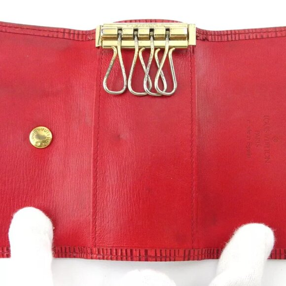 LOUIS VUITTON key case Epi Epi Leather Authentic USED T20373 - Picture 9 of 11